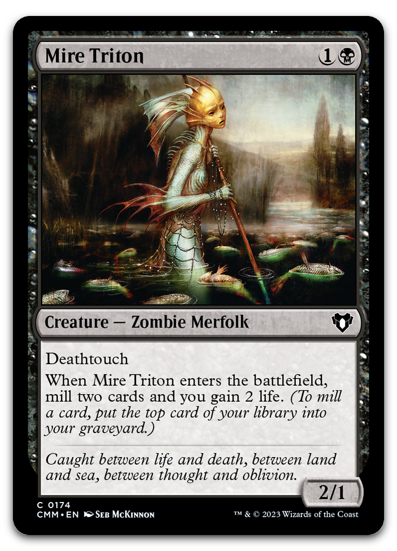 Mire Triton (Commander Masters)