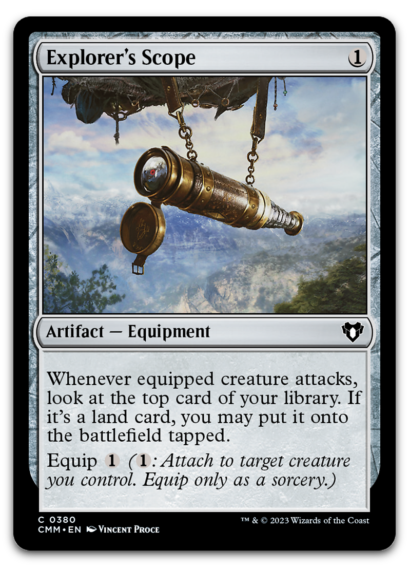 Explorer's Scope (Commander Masters)
