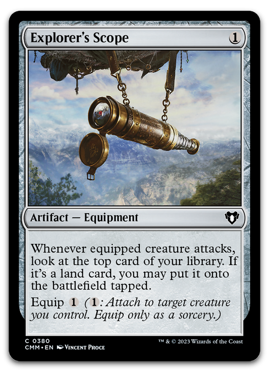 Explorer's Scope (Commander Masters)