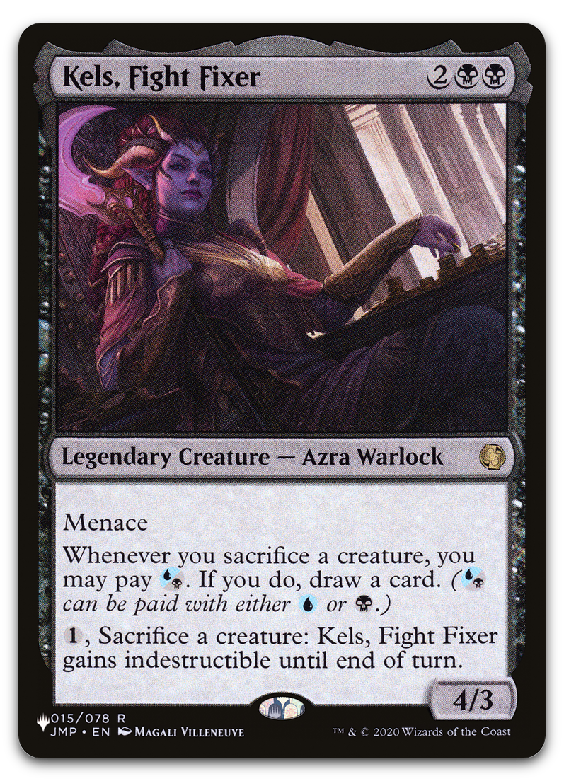 Kels, Fight Fixer (The List Reprints)