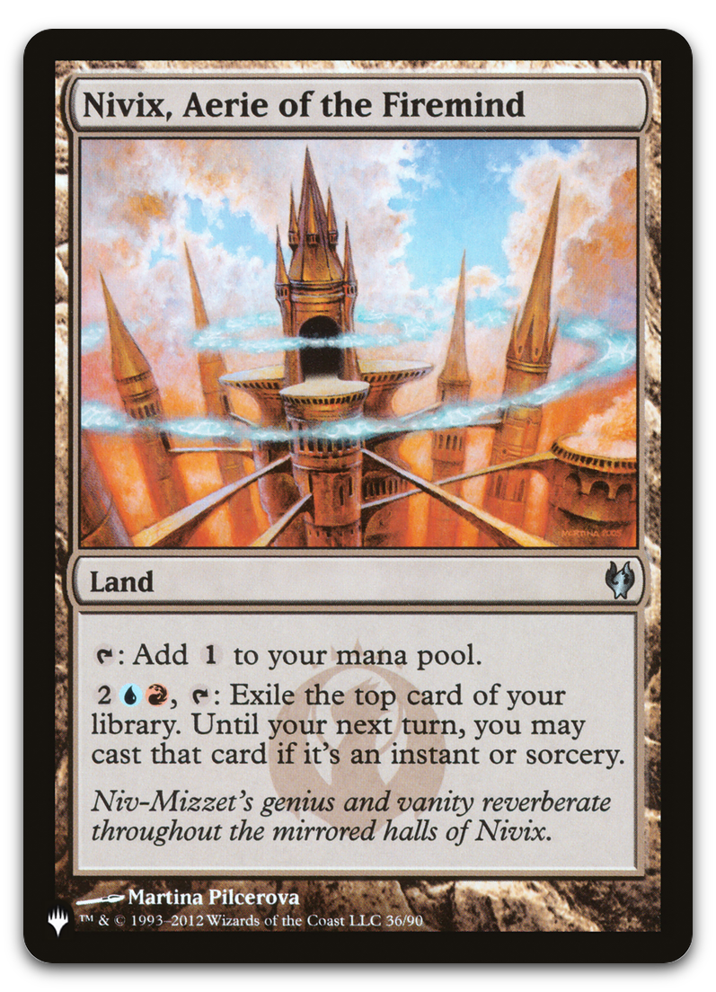 Nivix, Aerie of the Firemind (The List Reprints)