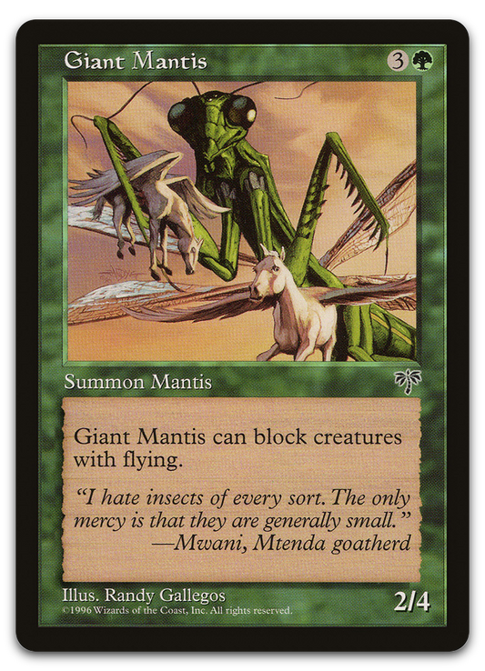 Giant Mantis (Mirage)