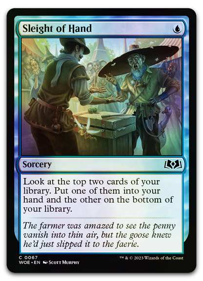 Sleight of Hand (Wilds of Eldraine)