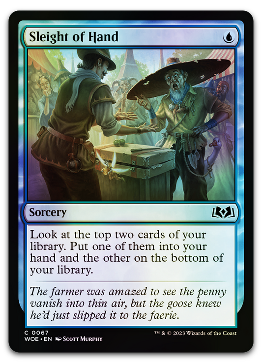 Sleight of Hand (Wilds of Eldraine)
