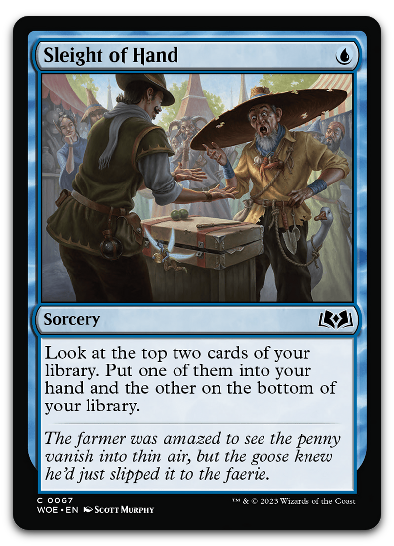 Sleight of Hand (Wilds of Eldraine)