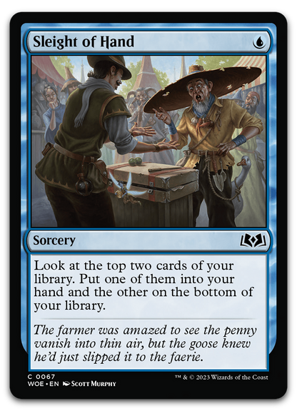 Sleight of Hand (Wilds of Eldraine)