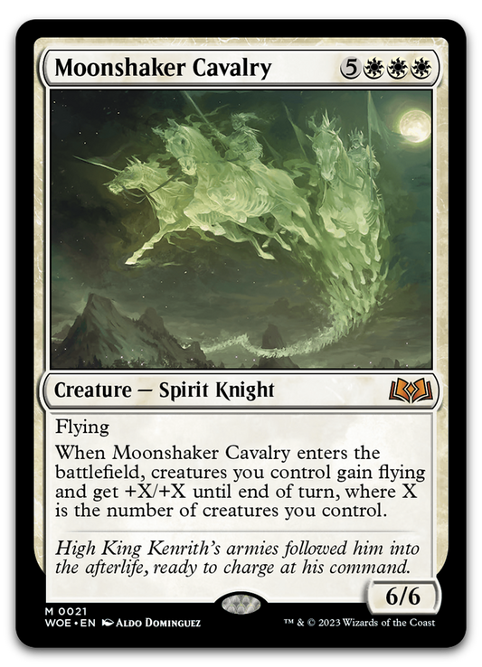 Moonshaker Cavalry (Wilds of Eldraine)