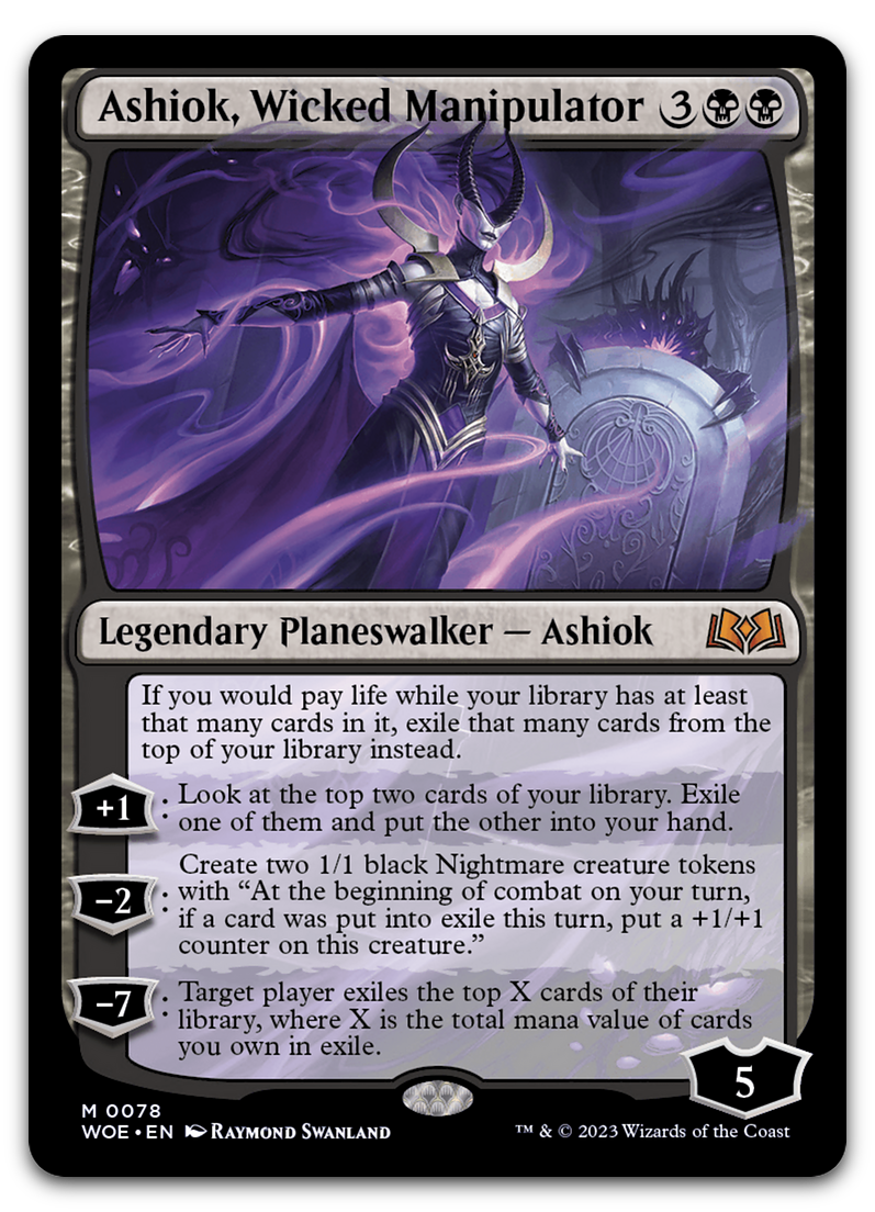 Ashiok, Wicked Manipulator (Wilds of Eldraine)