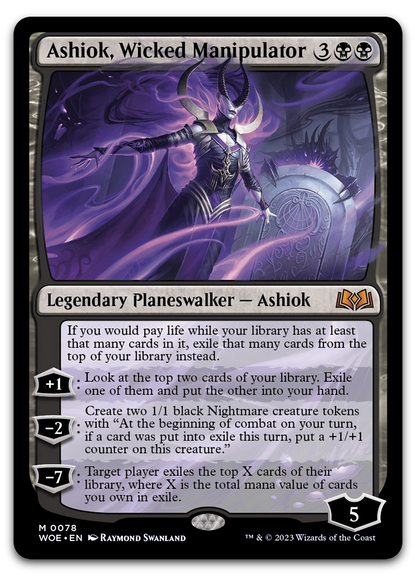 Ashiok, Wicked Manipulator (Wilds of Eldraine)