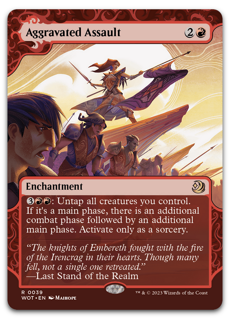 Aggravated Assault (Wilds of Eldraine: Enchanting Tales)