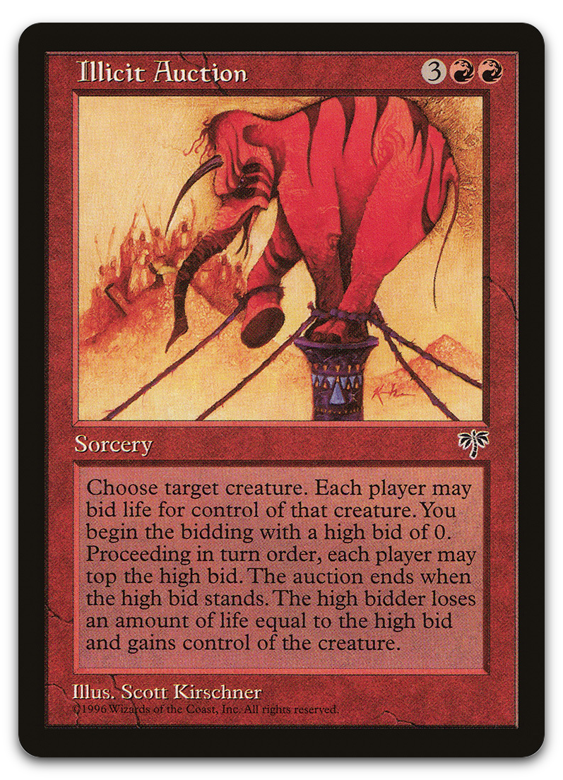 Illicit Auction (Mirage)