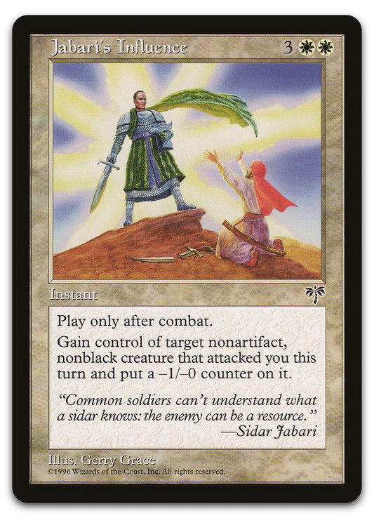 Jabari's Influence (Mirage)