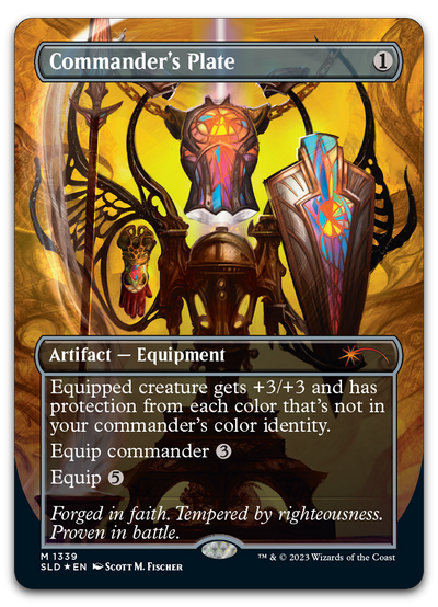 Commander's Plate (1339) (Secret Lair Drop Series)