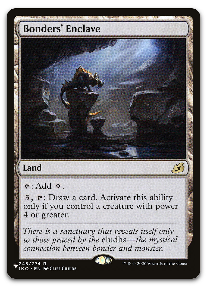 Bonders' Enclave (The List Reprints)