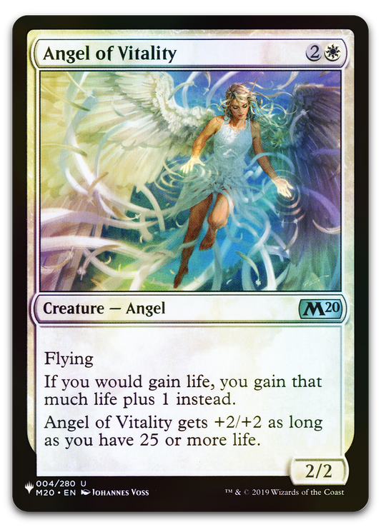 Angel of Vitality (The List Reprints)