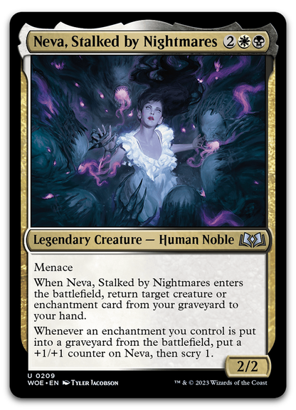Neva, Stalked by Nightmares (Wilds of Eldraine)