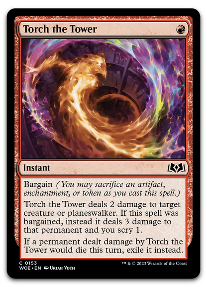 Torch the Tower (Wilds of Eldraine)