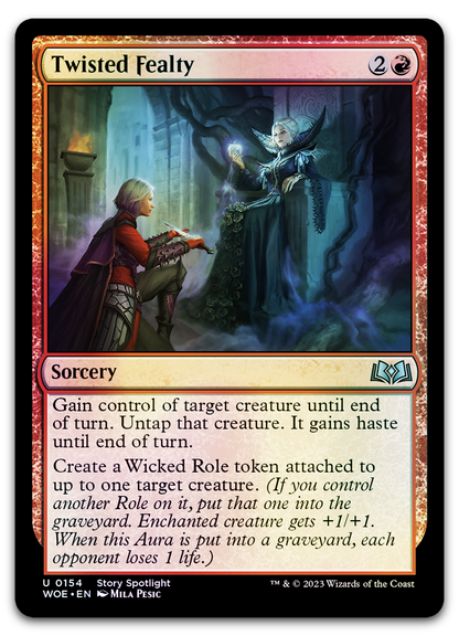 Twisted Fealty (Wilds of Eldraine)