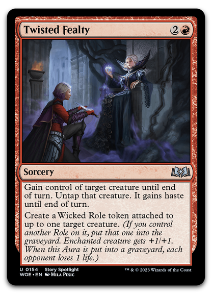 Twisted Fealty (Wilds of Eldraine)