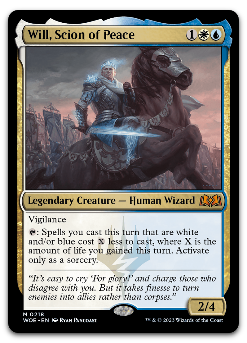 Will, Scion of Peace (Wilds of Eldraine)
