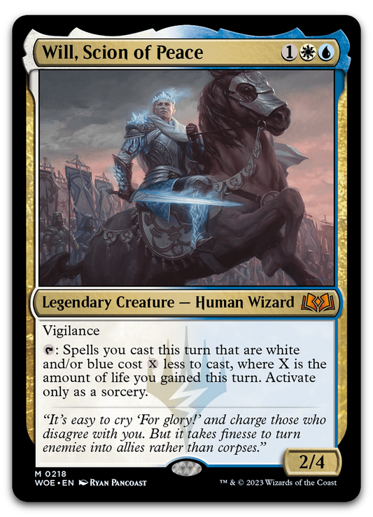Will, Scion of Peace (Wilds of Eldraine)