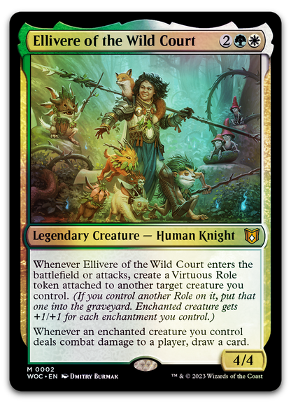 Ellivere of the Wild Court (Commander: Wilds of Eldraine)
