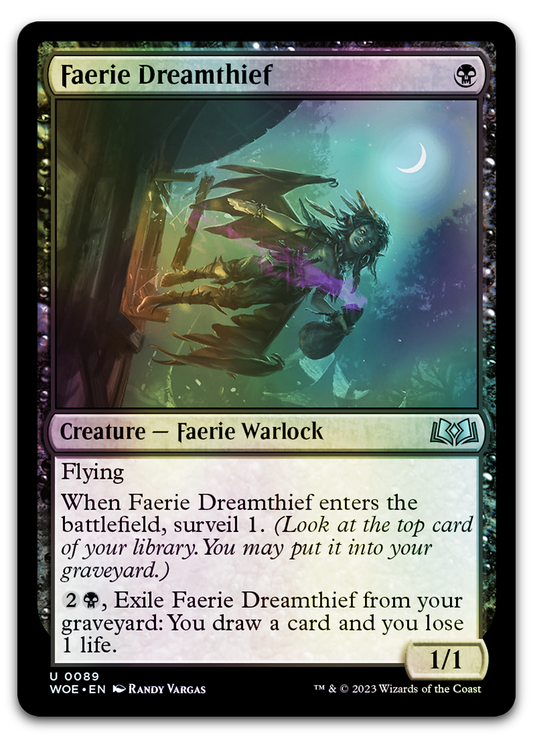 Faerie Dreamthief (Wilds of Eldraine)