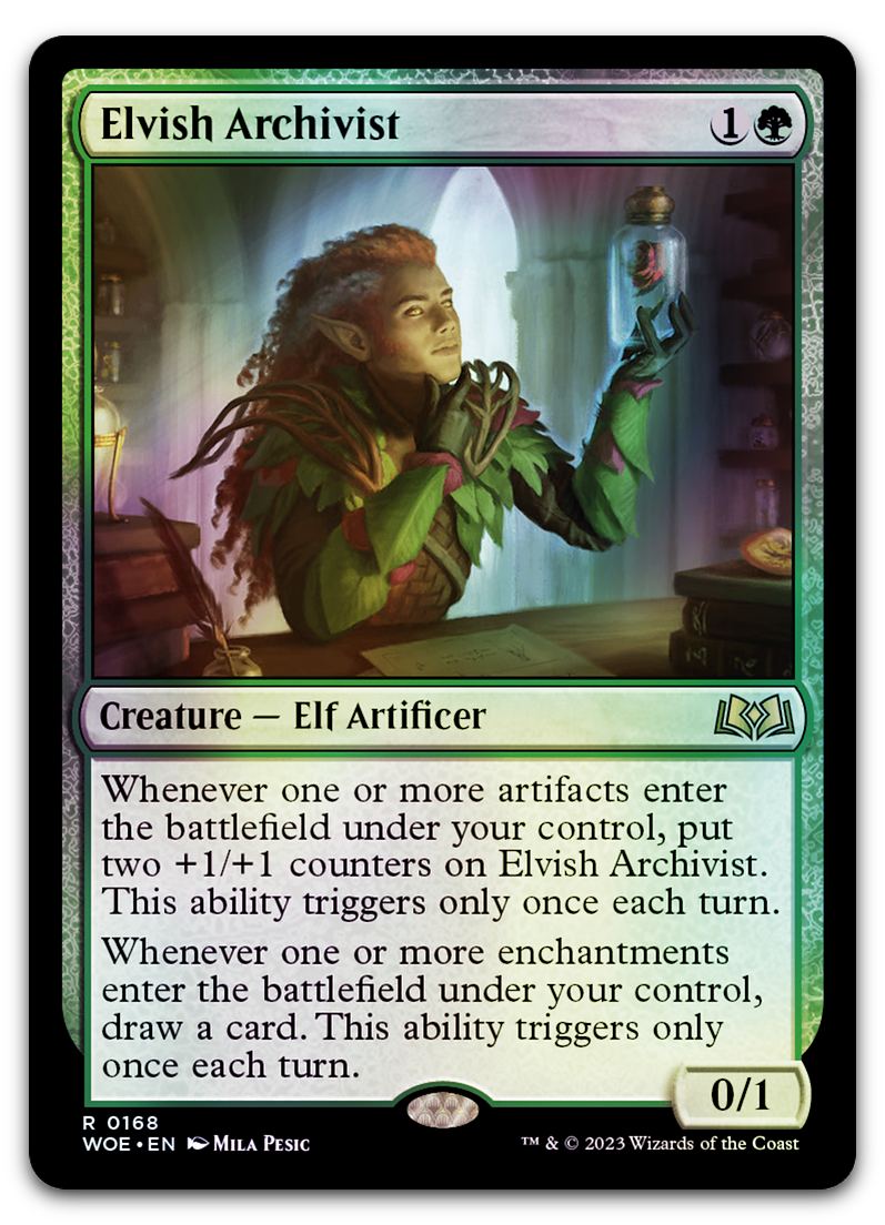 Elvish Archivist (Wilds of Eldraine)
