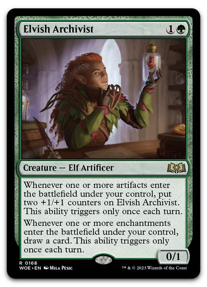 Elvish Archivist (Wilds of Eldraine)