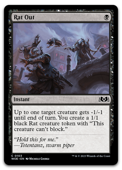 Rat Out (Wilds of Eldraine)