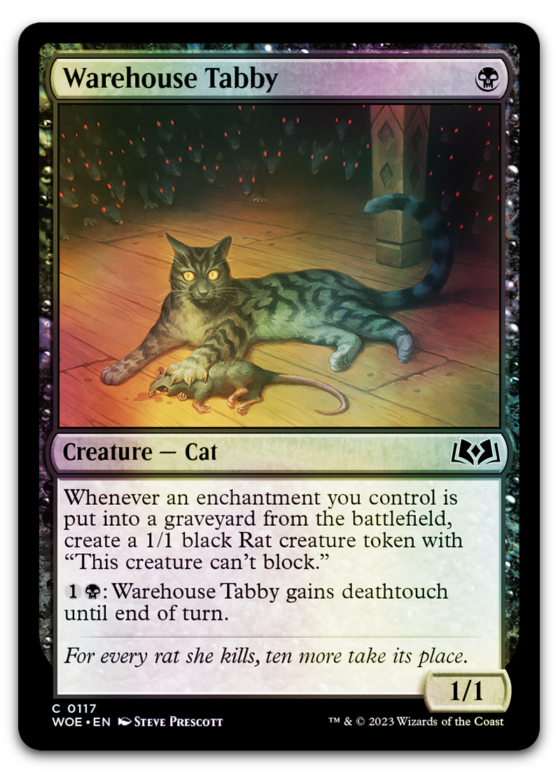 Warehouse Tabby (Wilds of Eldraine)