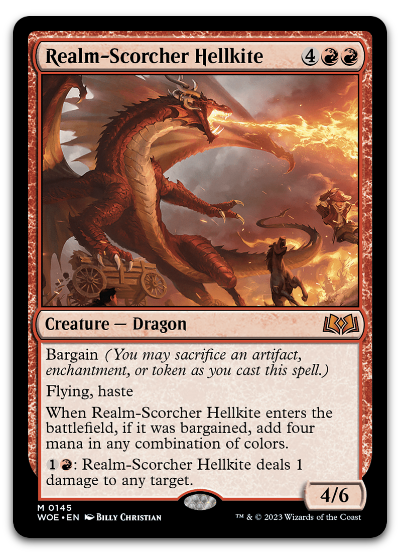 Realm-Scorcher Hellkite (Wilds of Eldraine)