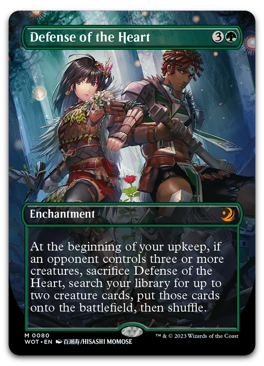 Defense of the Heart (Anime Borderless) (Wilds of Eldraine: Enchanting Tales)