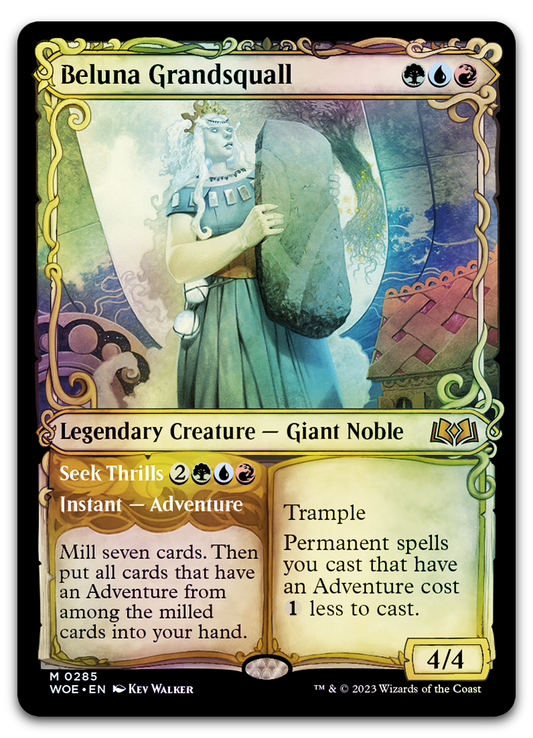 Beluna Grandsquall (Showcase) (Wilds of Eldraine)