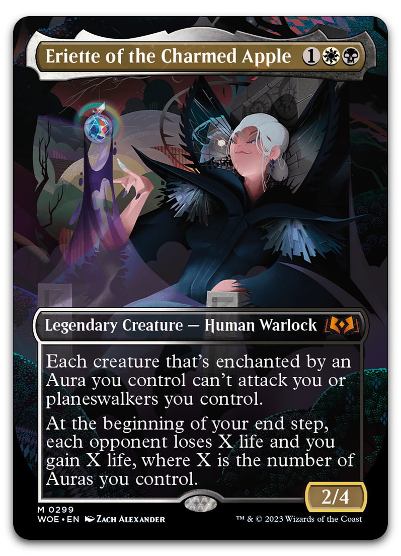 Eriette of the Charmed Apple (Borderless) (Wilds of Eldraine)