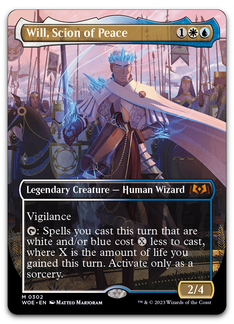 Will, Scion of Peace (Borderless) (Wilds of Eldraine)