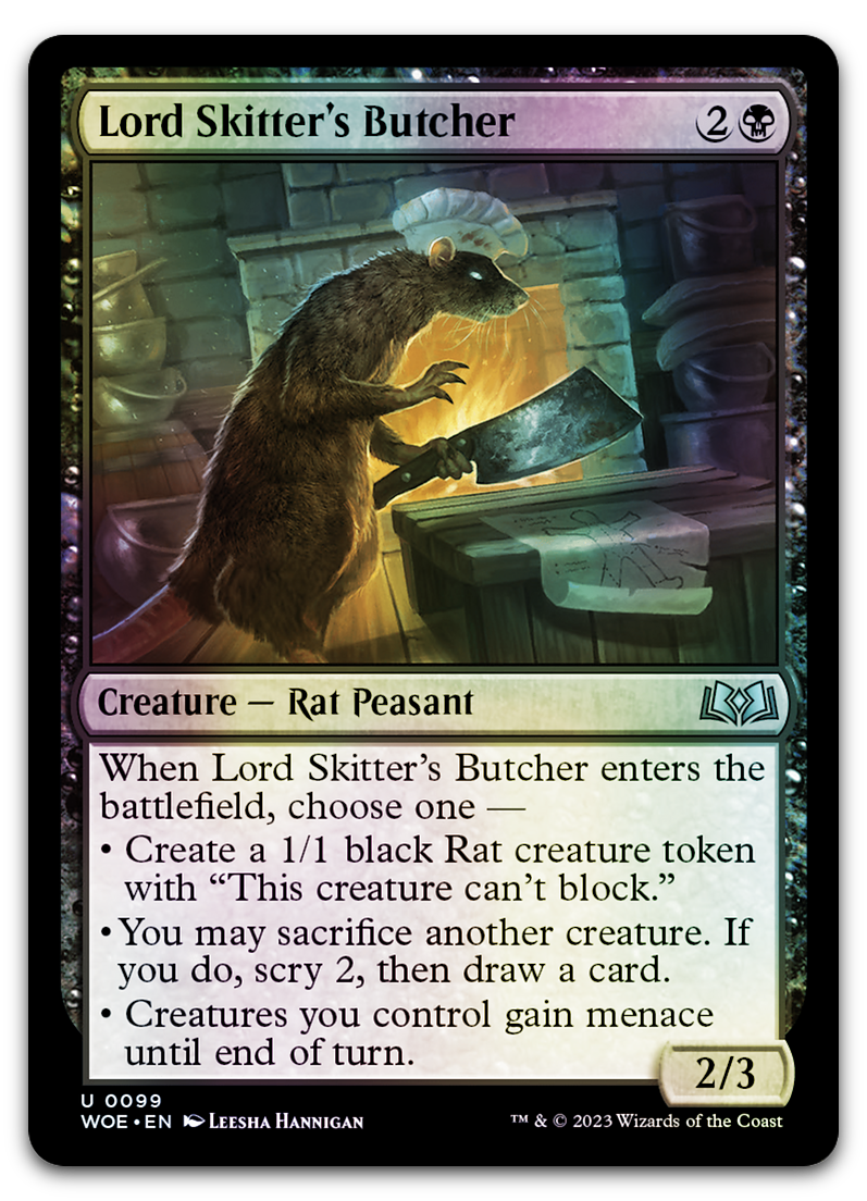 Lord Skitter's Butcher (Wilds of Eldraine)