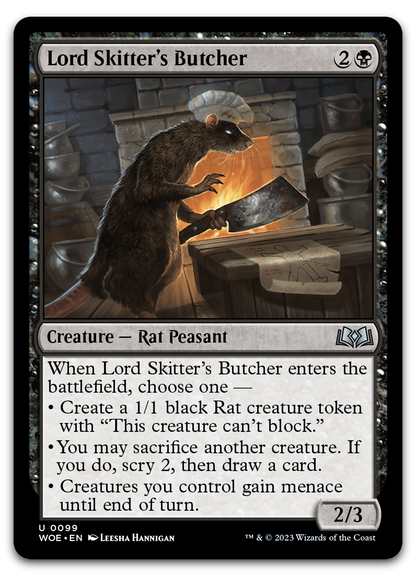 Lord Skitter's Butcher (Wilds of Eldraine)