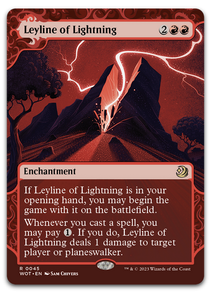Leyline of Lightning (Wilds of Eldraine: Enchanting Tales)