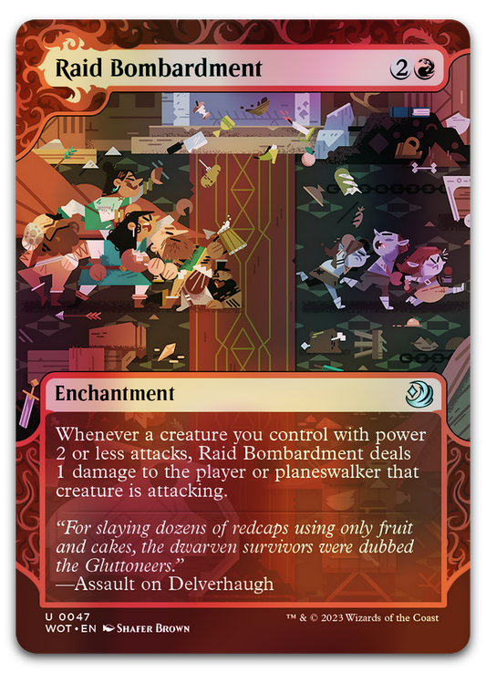 Raid Bombardment (Wilds of Eldraine: Enchanting Tales)