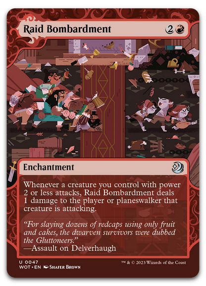 Raid Bombardment (Wilds of Eldraine: Enchanting Tales)