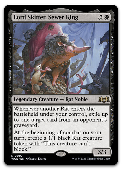 Lord Skitter, Sewer King (Wilds of Eldraine)