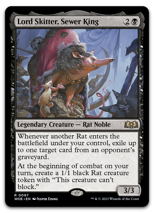 Lord Skitter, Sewer King (Wilds of Eldraine)