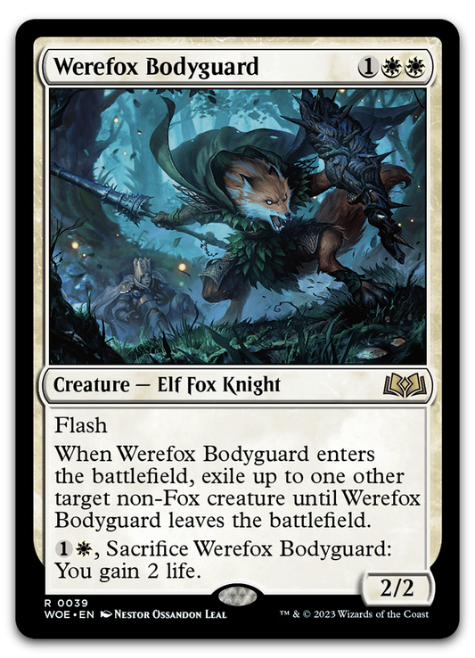 Werefox Bodyguard (Wilds of Eldraine)