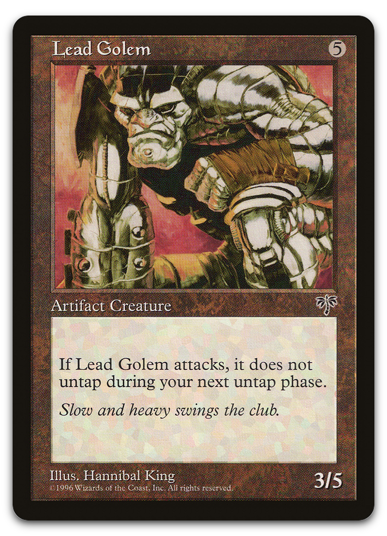 Lead Golem (Mirage)