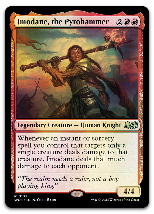 Imodane, the Pyrohammer (Wilds of Eldraine)