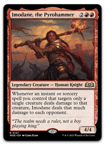 Imodane, the Pyrohammer (Wilds of Eldraine)