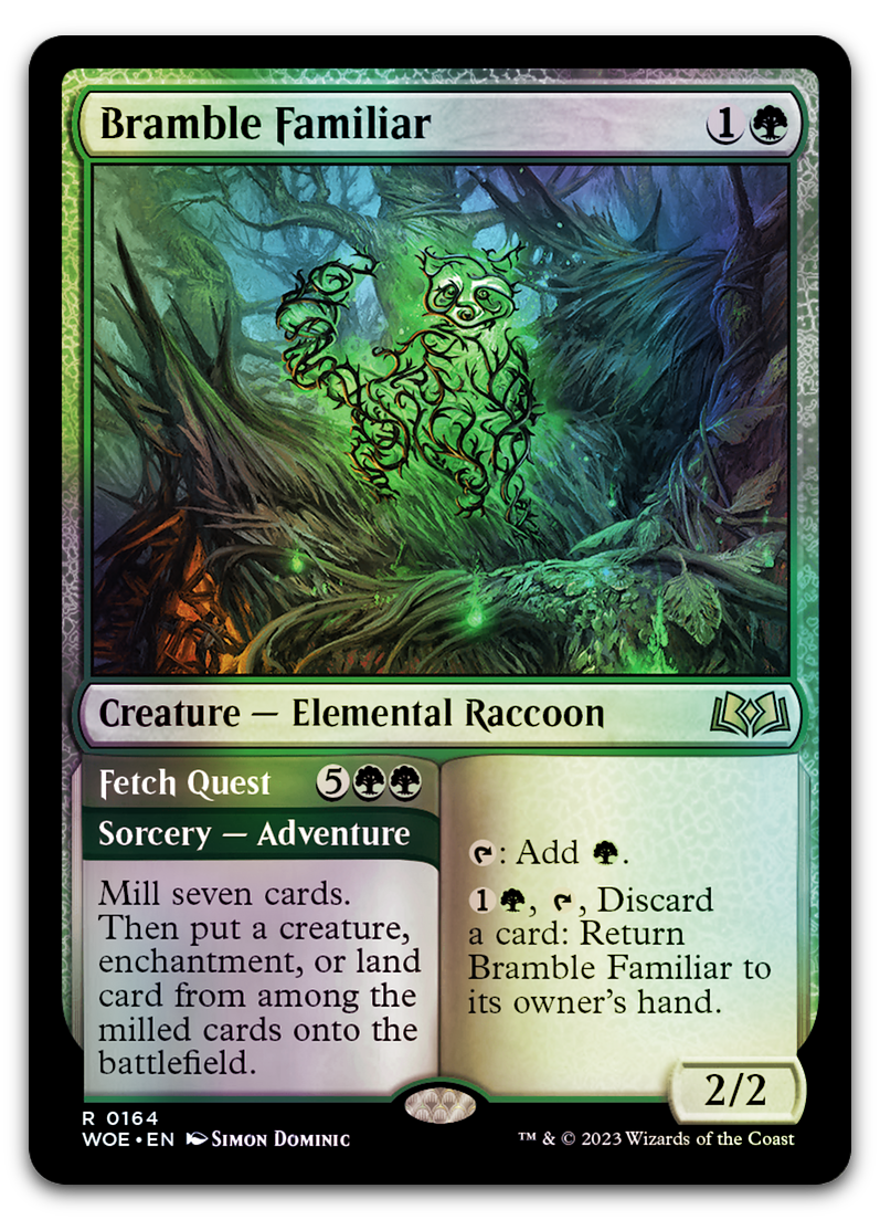 Bramble Familiar (Wilds of Eldraine)