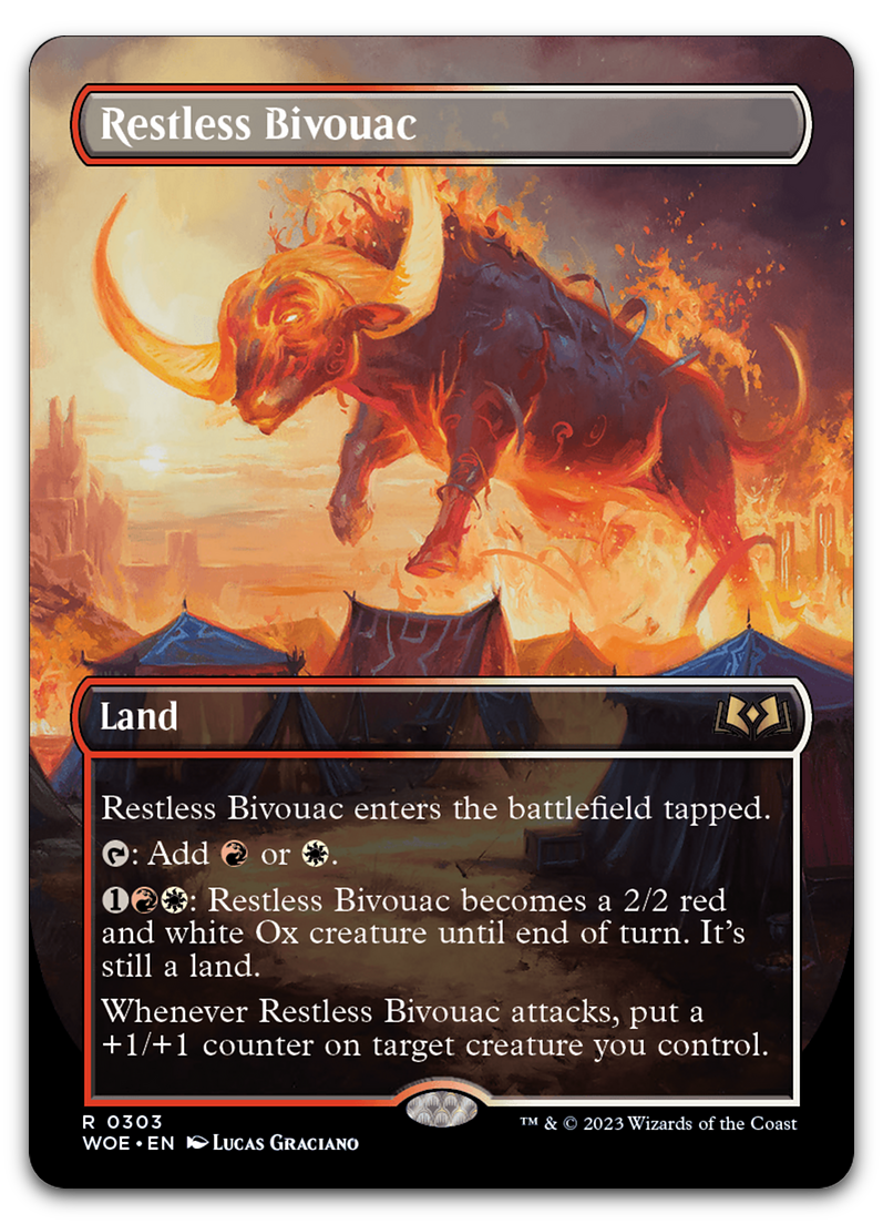 Restless Bivouac (Borderless) (Wilds of Eldraine)