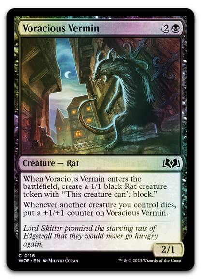 Voracious Vermin (Wilds of Eldraine)